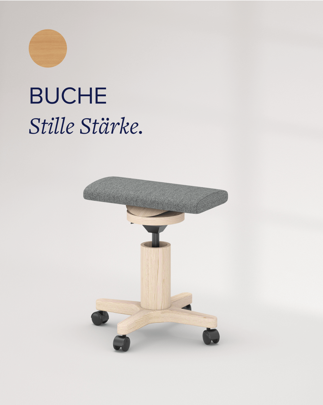 ORGANIQ WOOD Hocker "EQUORA"