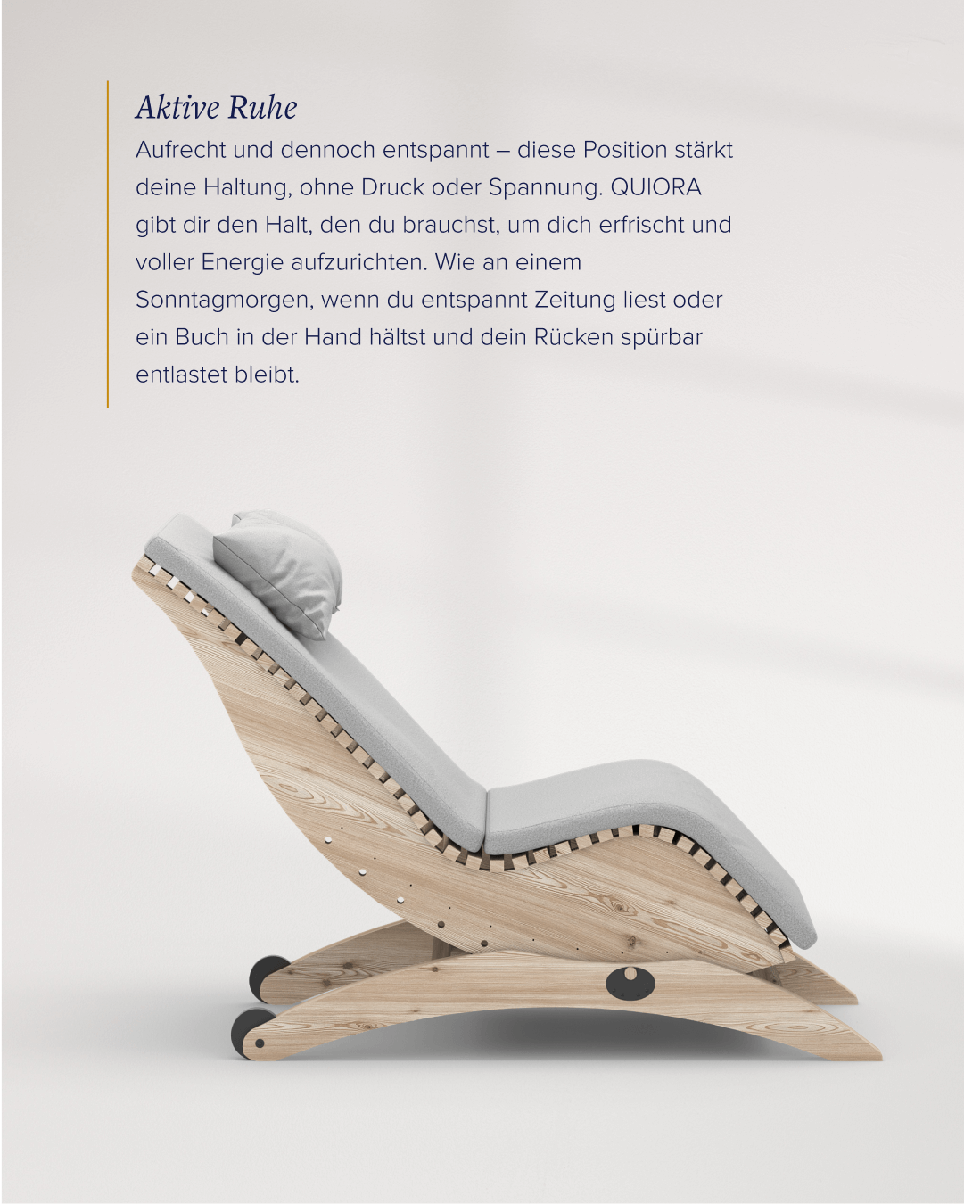 ORGANIQ WOOD Liege "QUIORA"